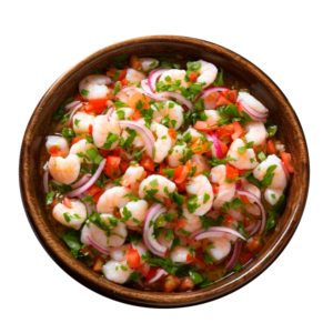 Ceviche de camarón